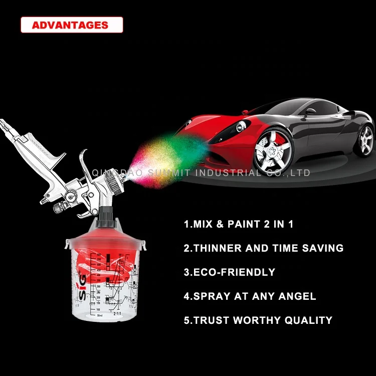 Автоматическая повторная отделка краски с оптовой ценой кольцом-замком вкладышем крышкой и внешней