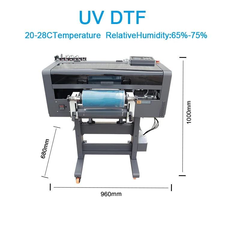 Source Manufacturers a3 uv dtf label printer machine a4 uv dtf printer roll to roll uv dtf printer
