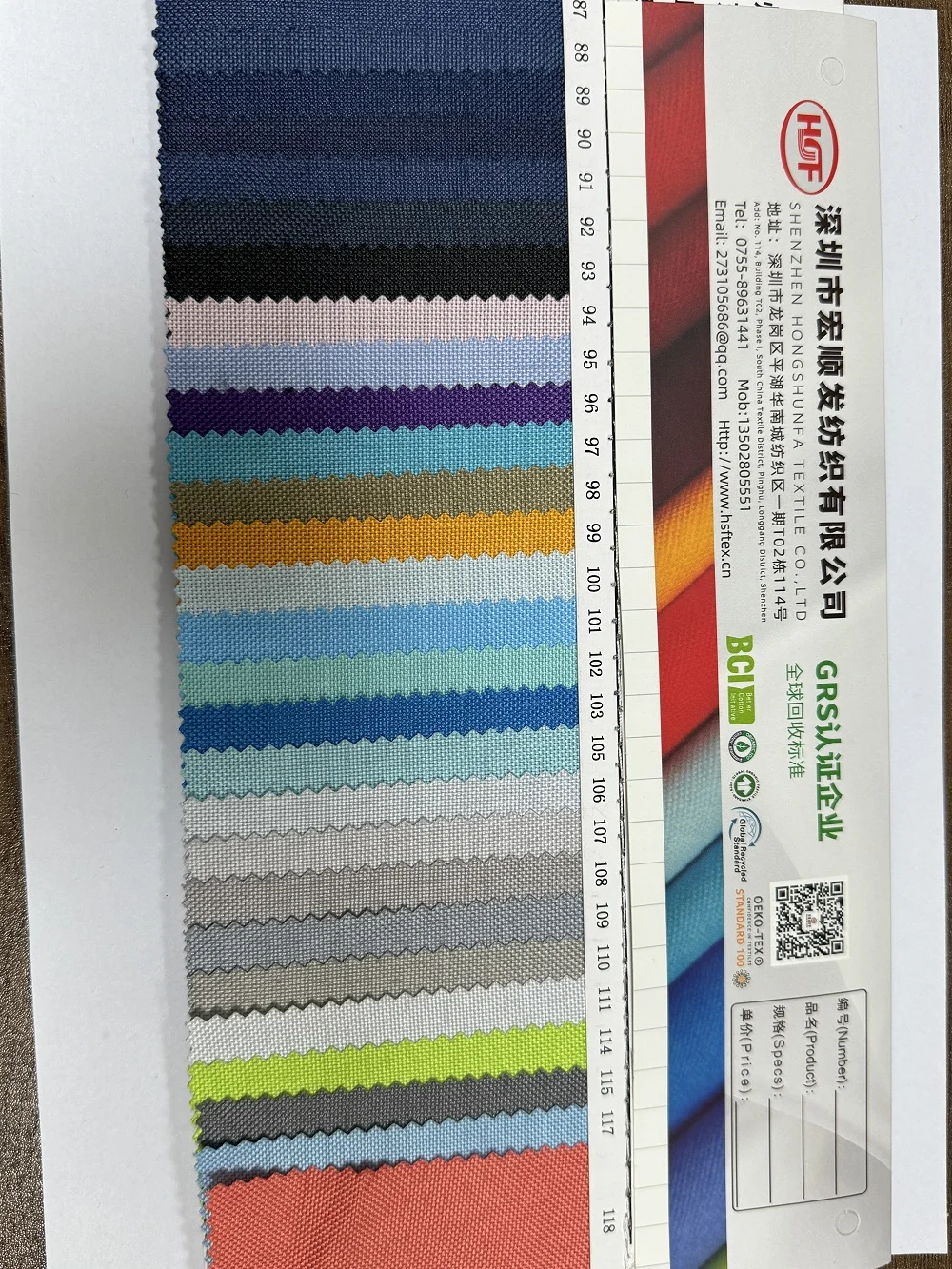 Waterproof Polyester 600D jacquard Oxford fabric polyester ripstop polyester fabric