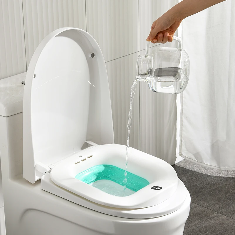 ZD035-1 Electric Toilet Sitz Pregnant Women Special Wash Basin Bath Tub Soaking for Hemorrhoid Patient Care Basin Bathtub