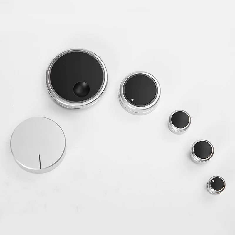 Direct selling aluminum amplifier knobs dj controller knobs support custom aluminium knobs for potentiometers