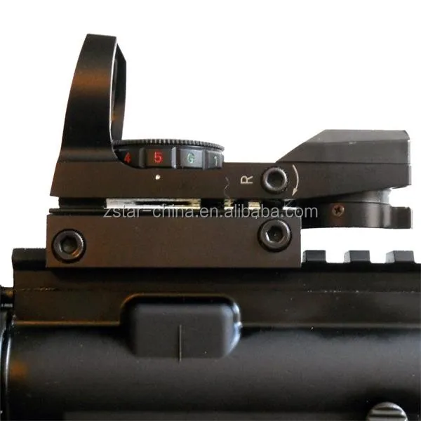 Red Dot Sight Holographic Red Green Dot Sight Scope Reflex Sight Reflex 4 Reticle Tactical Optics Scope