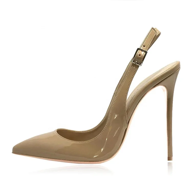 Slide on top grade women dress shoes luxury brand design shoes wholesaler factory shoes