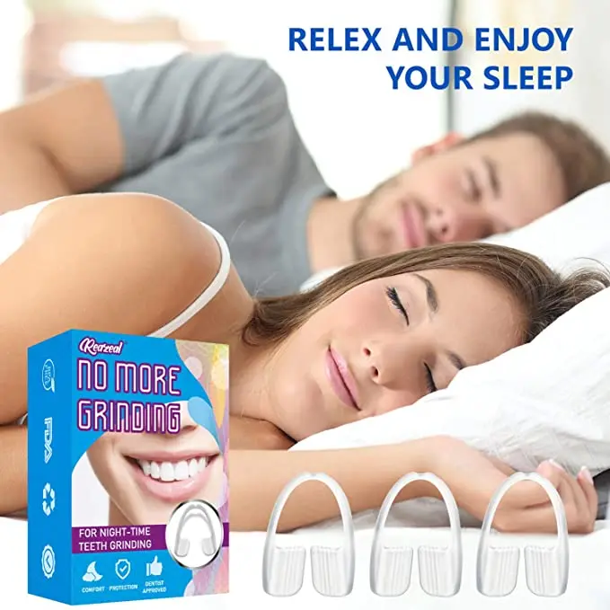 Grinding Teeth Anti Grinding Teeth Custom Moldable Dental Night Guard Prevent Bruxism Mouth Guard OPP Bag Comfortable