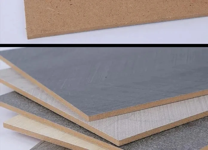 Different Color E1 Glue 18mm Melamine Mdf for Furniture Use