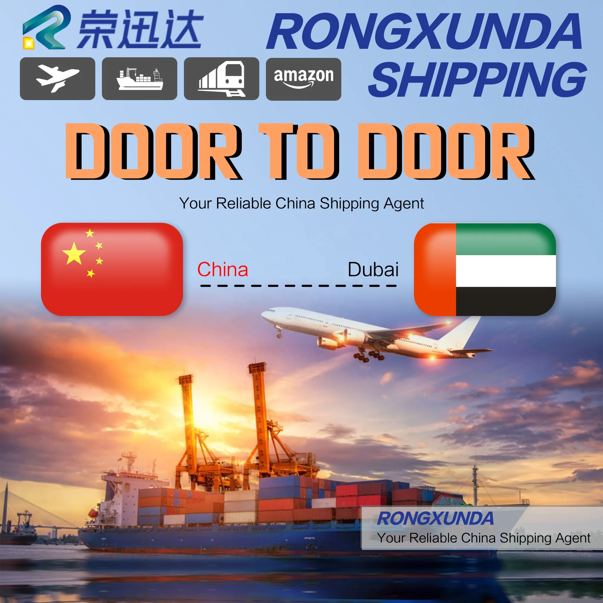 The best sea cargo services fast transport Convenient Air Courier China to dubai dropshipping products 2021