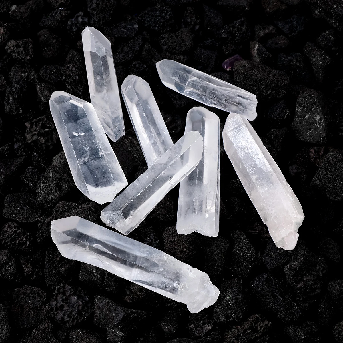 Wholesale natural crystal irregular shape large size clear quartz single crystal for decoration