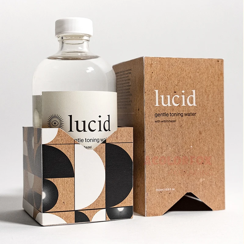 Custom Sustainbale Skin Care Tube Packaging Vintage Recyclable Skincare Biodegradable Packaging Boxes With Your Own Logo