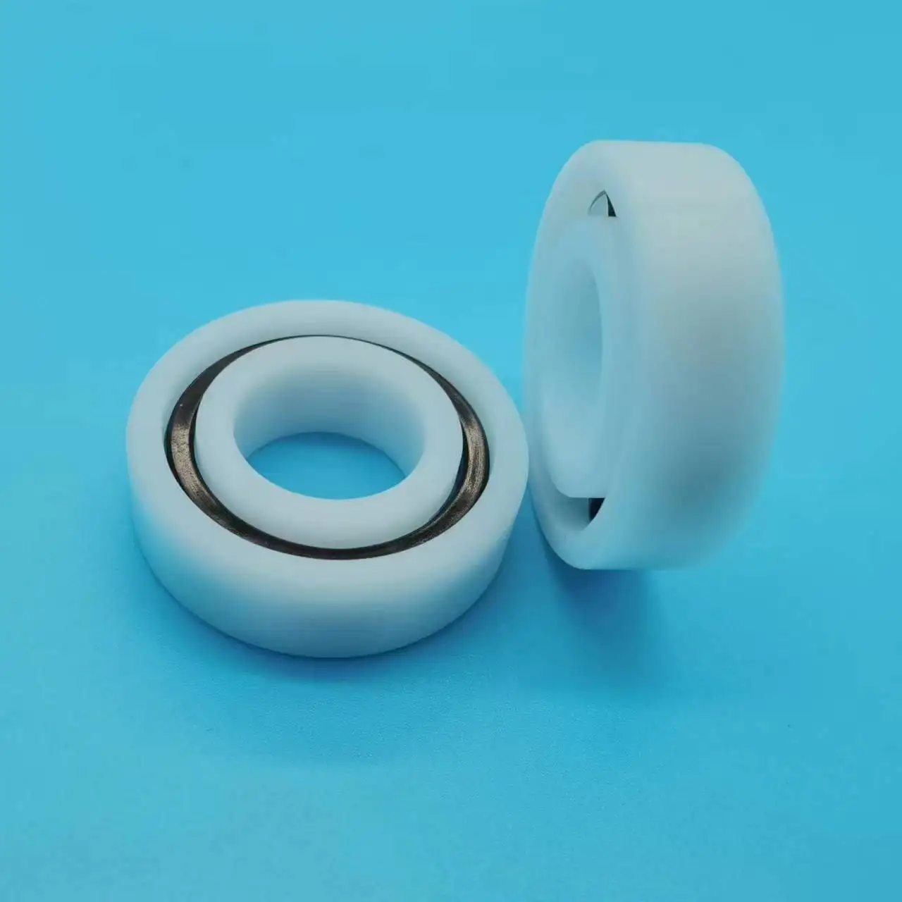 6004 Plastic Ring Ball Bearing No Grease Clean Corrosion Resistance NOT Rusted Bearing