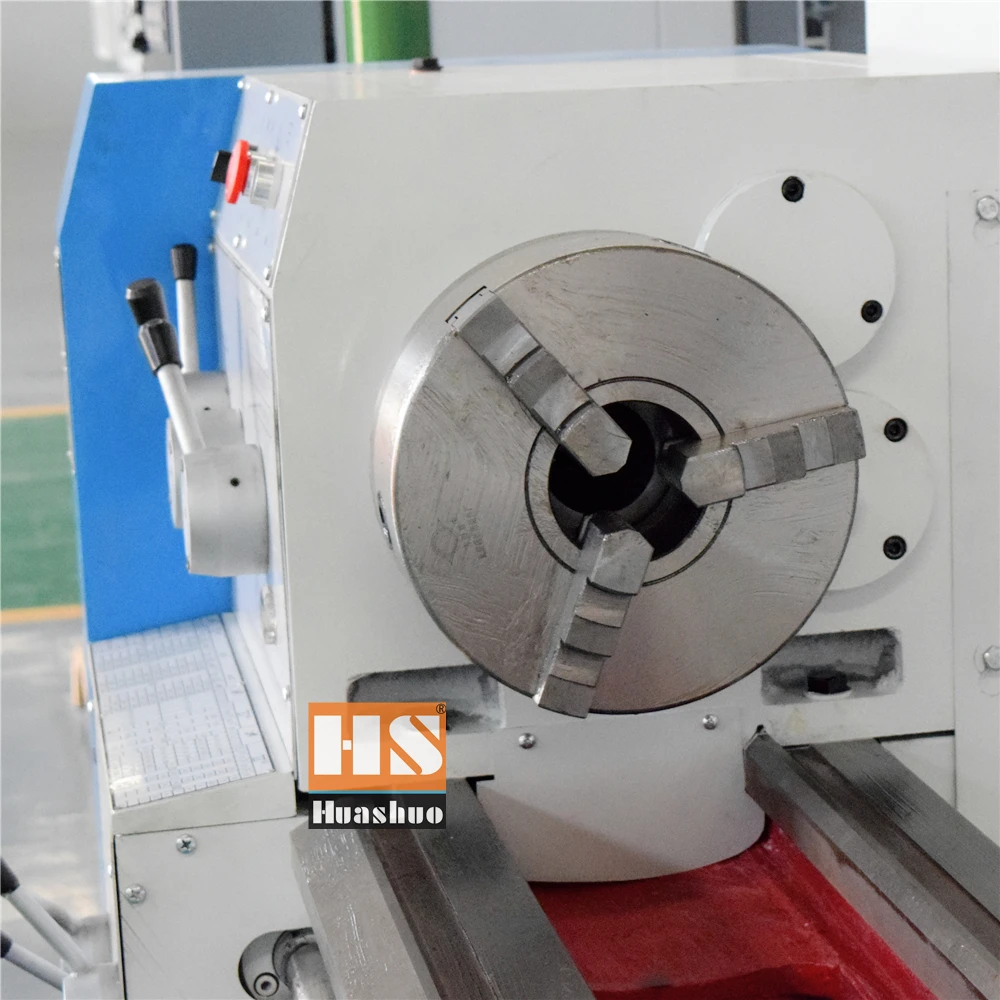 C6160 horizontal manual lathe machine medium duty lathe tool holder 4-station metal lathe machine price