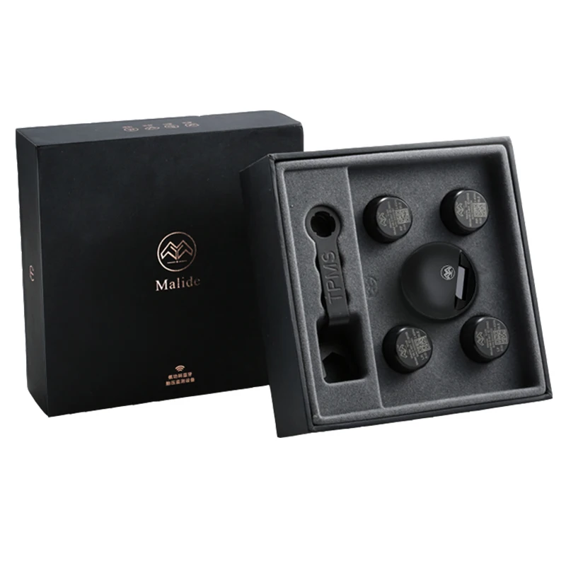 Smart Mini TPMS  Car Tire Pressure Monitoring Alarm Monitor System 4 Wheel External Type Sensor Temperature Alert