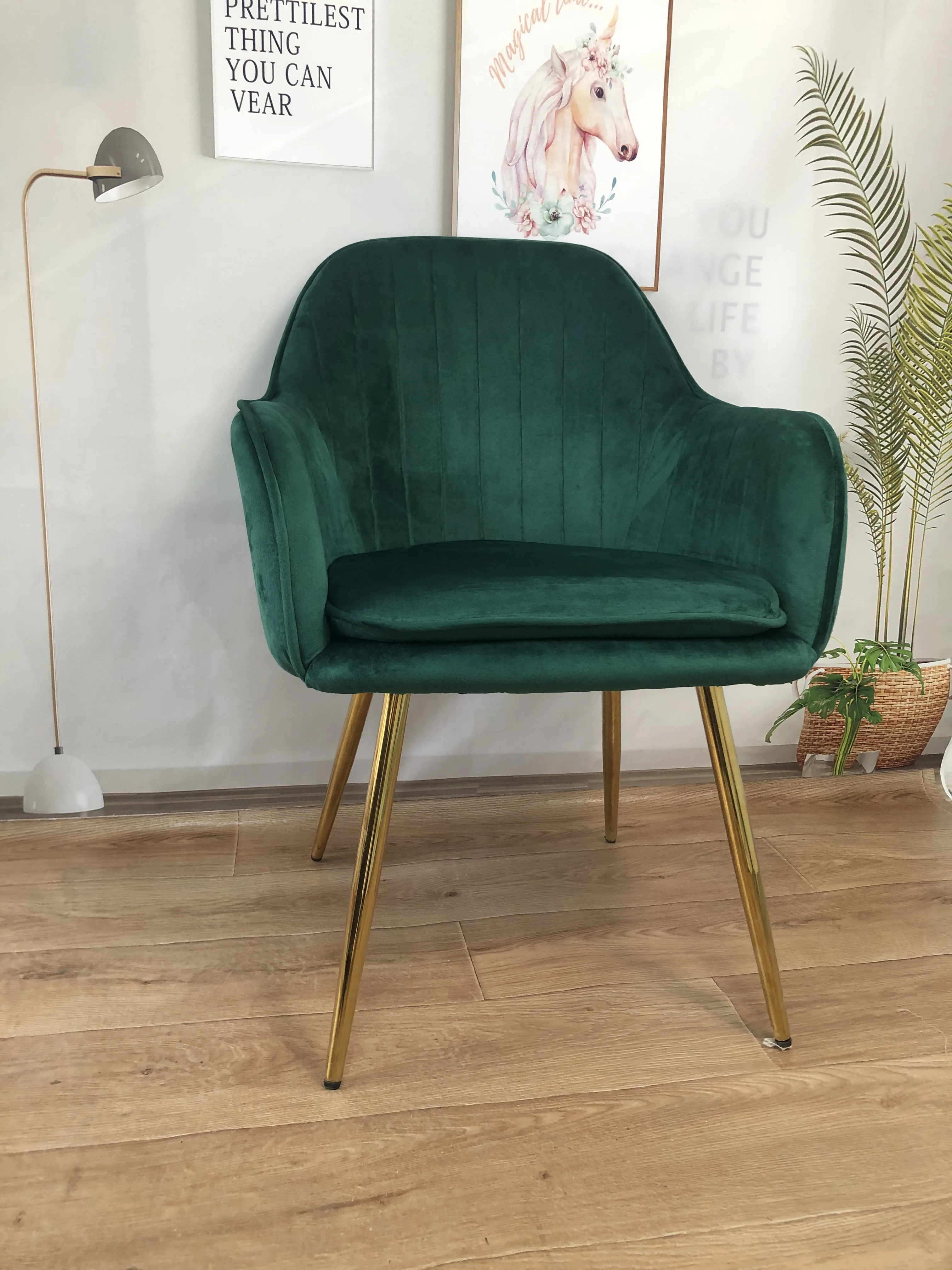 Home Furniture Modern Single Recliner Sofa Velvet Fabric Leisure Lounge Arm Chair Armchair for Living Room