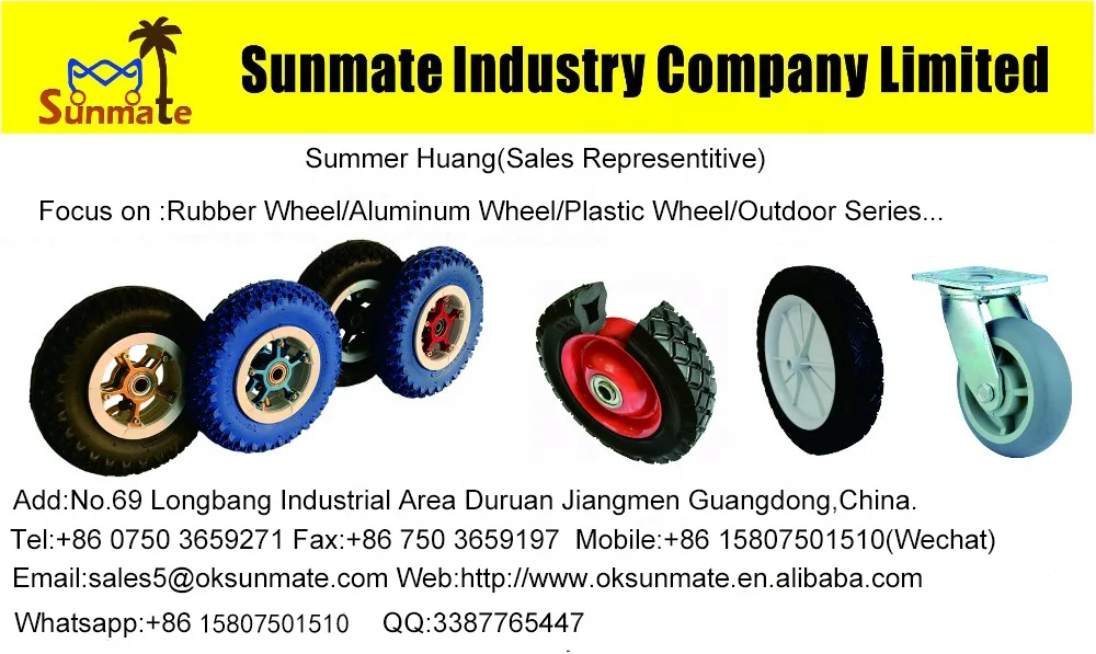 SUNMATE 175X50 Inflation with Tire and Inner Tube Electric Mountainboard Scooter Pneumatic Wheel