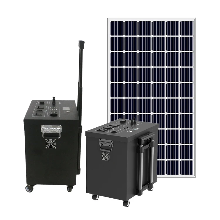Outdoor Camping Use 5000W Portable Power Station Solar Enenrgy Generator Lifepo4 Battery Power Station With Solar Panel