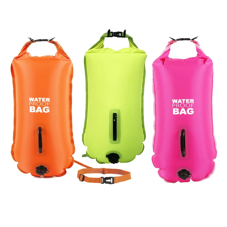 2022 Wholesale Customized Swimming Floating Bag Swimming Buoy For Pool And Sea