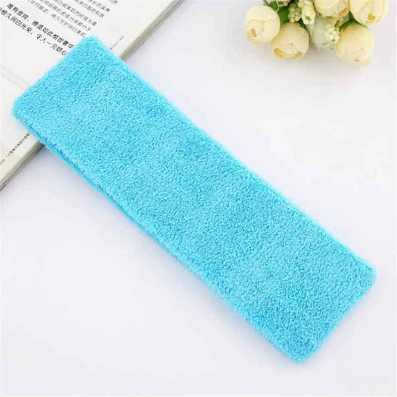 Sidiou Group Women Men Towel Cotton Sweatband  Yoga Gym Stretch Head Bands For Sport Accessories Soft Elastic For Hair Bands