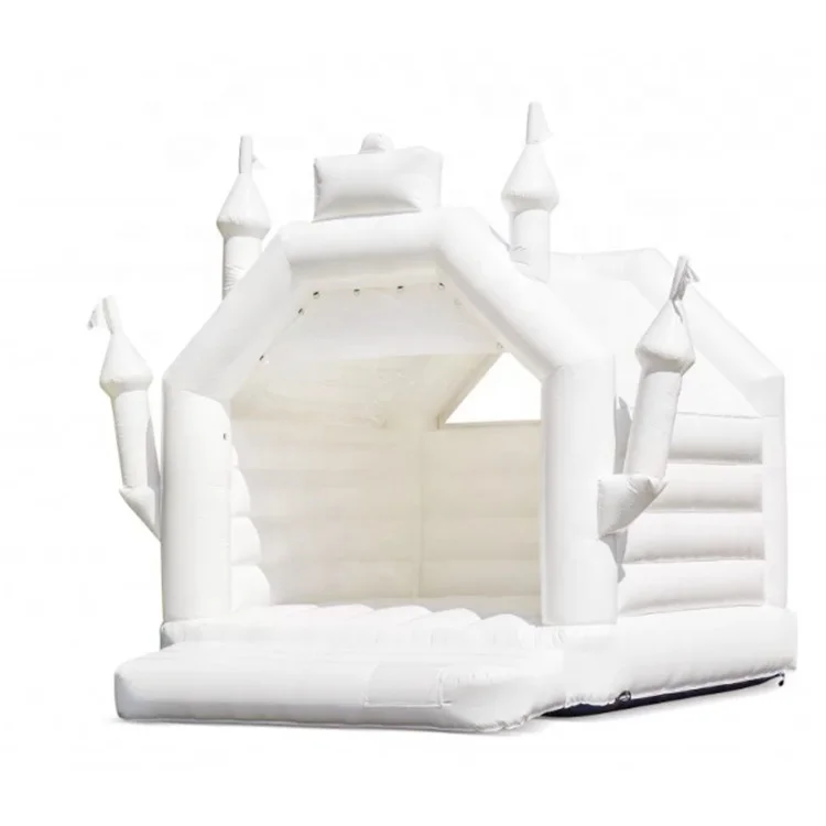 Best quality Inflatable Jump House Wedding Jumping Castle All white Bouncer For Sale