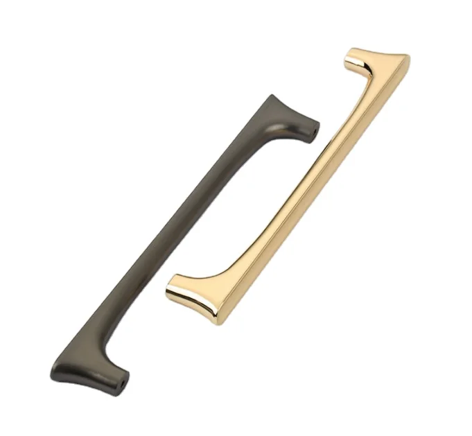 Square Black Gold Cabinet Door Drawer Handle Furniture Handles Zinc Alloy Hardware Pull Handles for Home Kitchen Cabinets