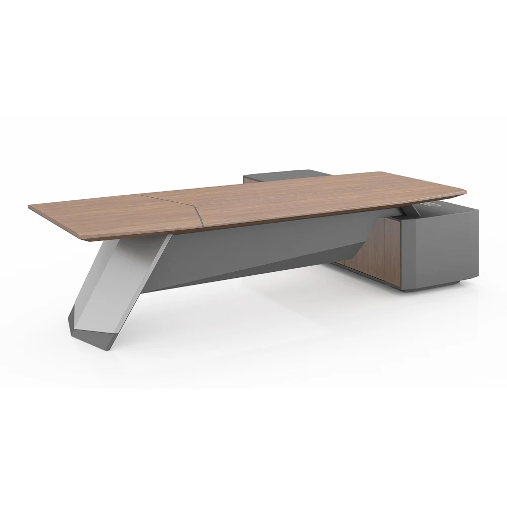 High Quality Modern Design Executive Office Desk Set Luxury Commercial Furniture for Working Manager CEO Boss CE Certified