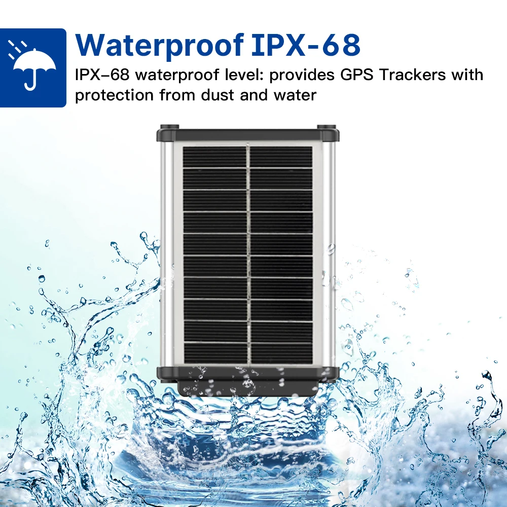 Solar Gps Tracking Device VJOY 4G Nb ioT Remove Alarm Cow Gps Tracker with Solar Panel Auto Charger Animal Location Tracking