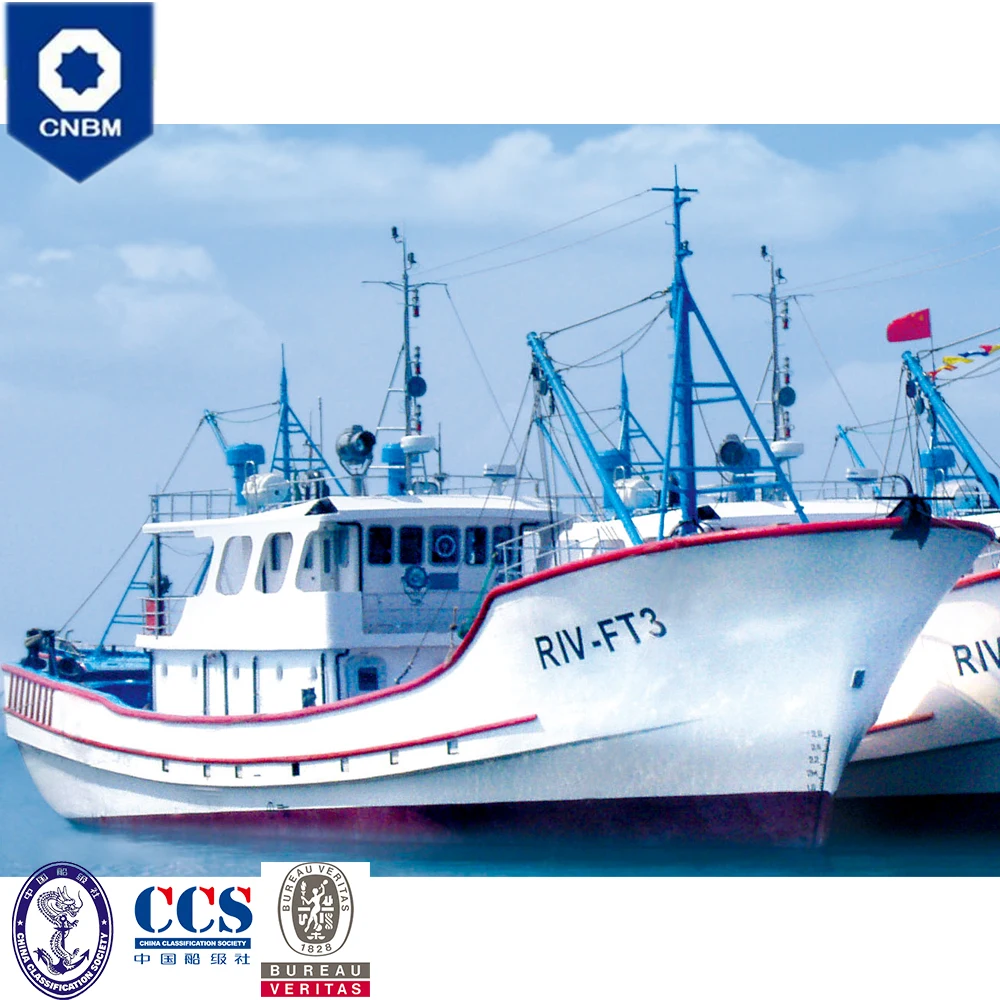 
30.8m China Manufacture New Commerical Recreational Best FRP Fishing Boat Fiberglass Trawler for Sale 