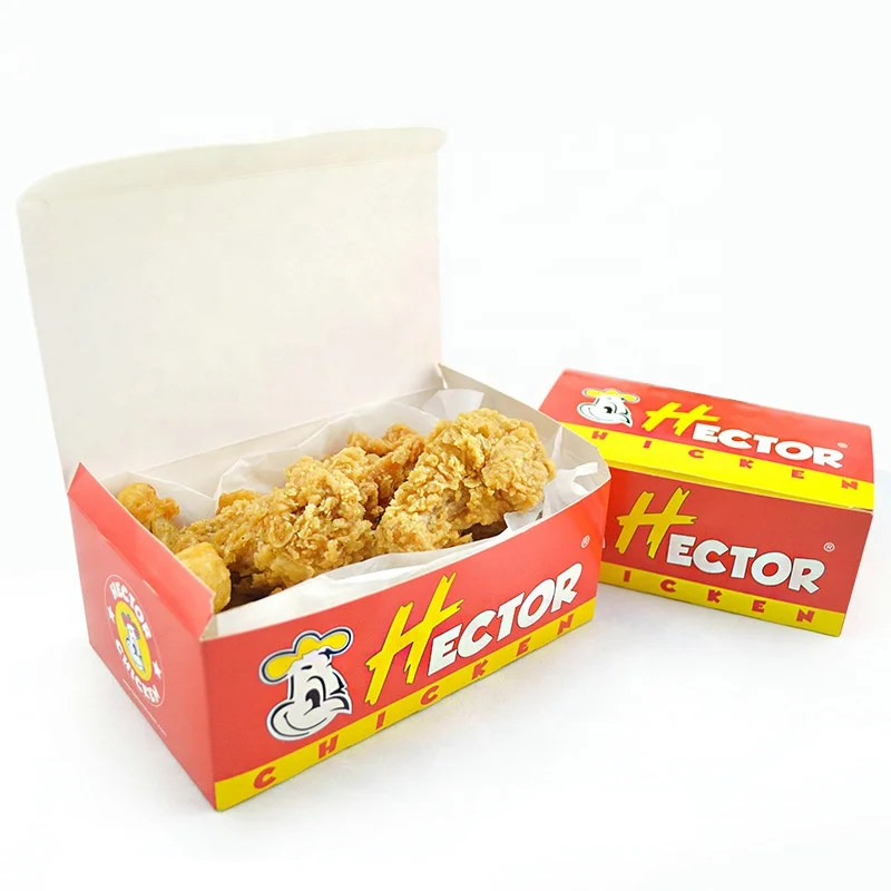 Wholesale Custom Packaging Boxes Food And Pastries Fried Chicken Packaging Boxes