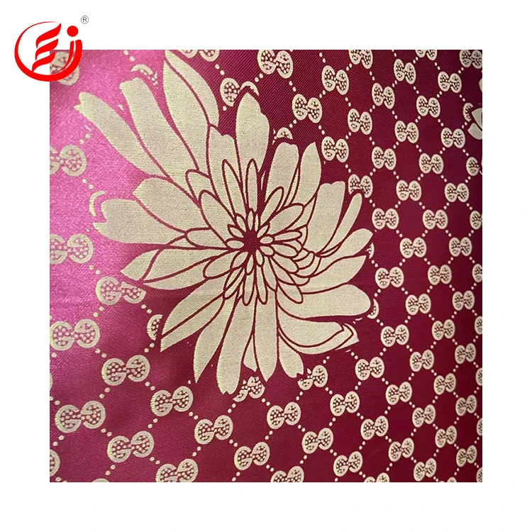 Cheap polyester satin fabric 100% polyester Satin fabric for mattress use