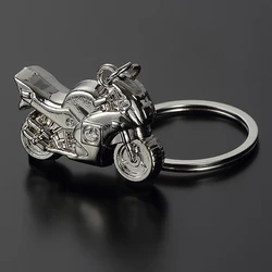 Color Wholesale Promotional Metal 3D Heavy Motorcycle Keychain