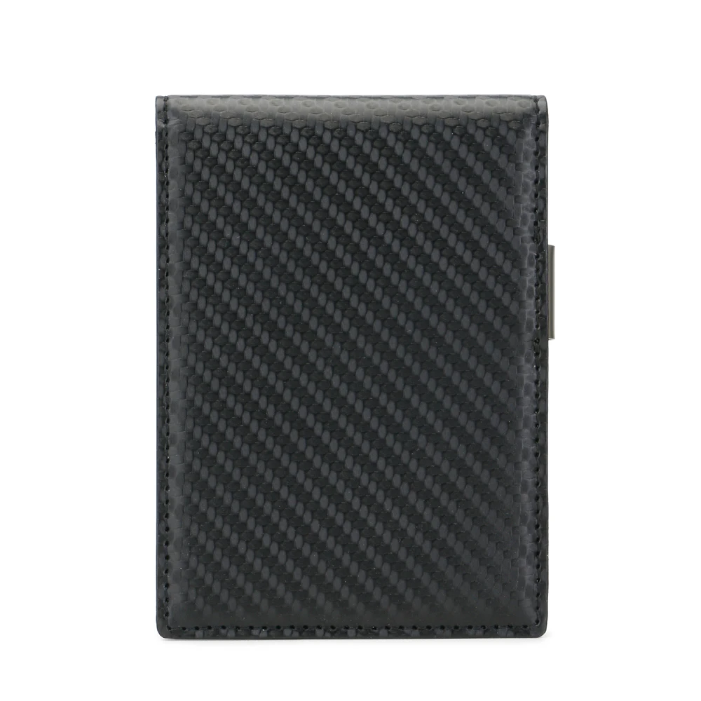 Slim Front Pocket Wallet Money Clip Wallet RFID Blocking Men Wallet