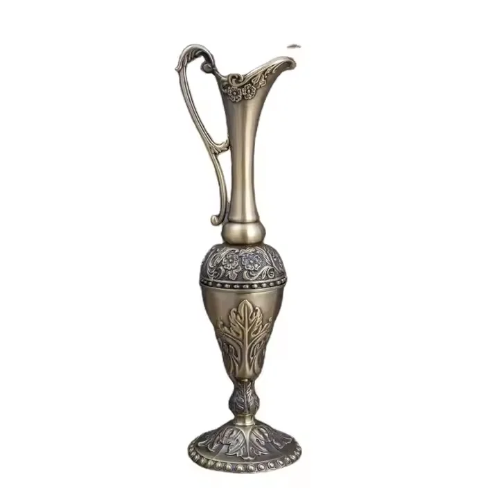 Creative Vintage Metal Vases Luxury Vase Home Decoration Items Flower Vase