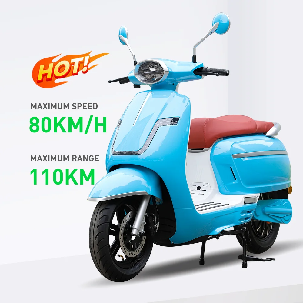 New Design cost-effective OEM/ODM electric moped lithium battery LED Meter type 72V 3000W electric scooter