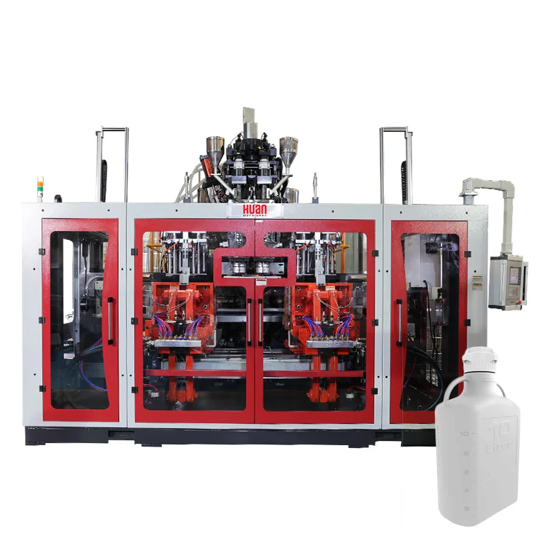 Plastic 250ml 500ml 1000ml PP HDPE Reagent Chemical Bottle Wide Mouth Extrusion Blow Molding Making Machine