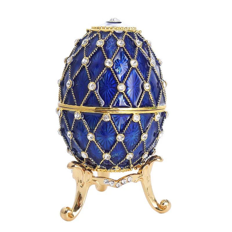 Русское яйцо faberge металлическая коробка для украшений