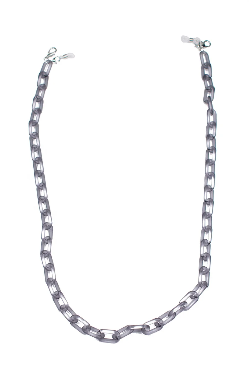 New Trendy Multiple colors 1.1*70cm Acrylic Chain Sunglasses Eyeglass chains face Masking holder