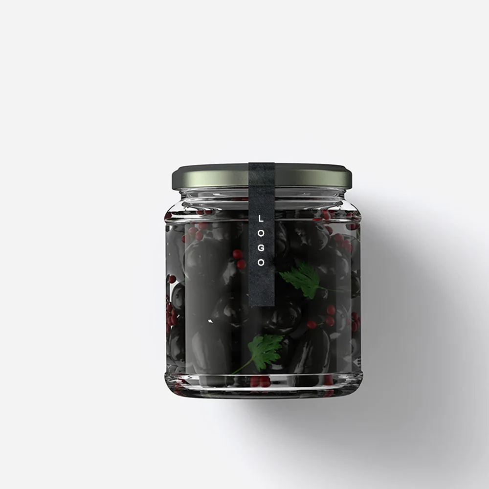 Matte Black Square Candle Jar Packaging Label Custom Logo Printed Cheap Product Waterproof Perfume Bottle Sticker