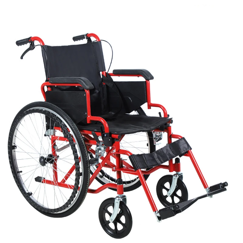 Armrests can be lifted, legs can be detachable manual wheelchairs for the elderly multi-functional walking wheelchair