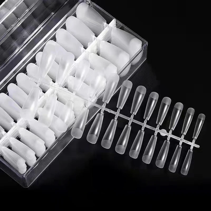 2023 3xl tapered square nail tips french nail tip custom logo xxl xxxl tapered extension nail tips