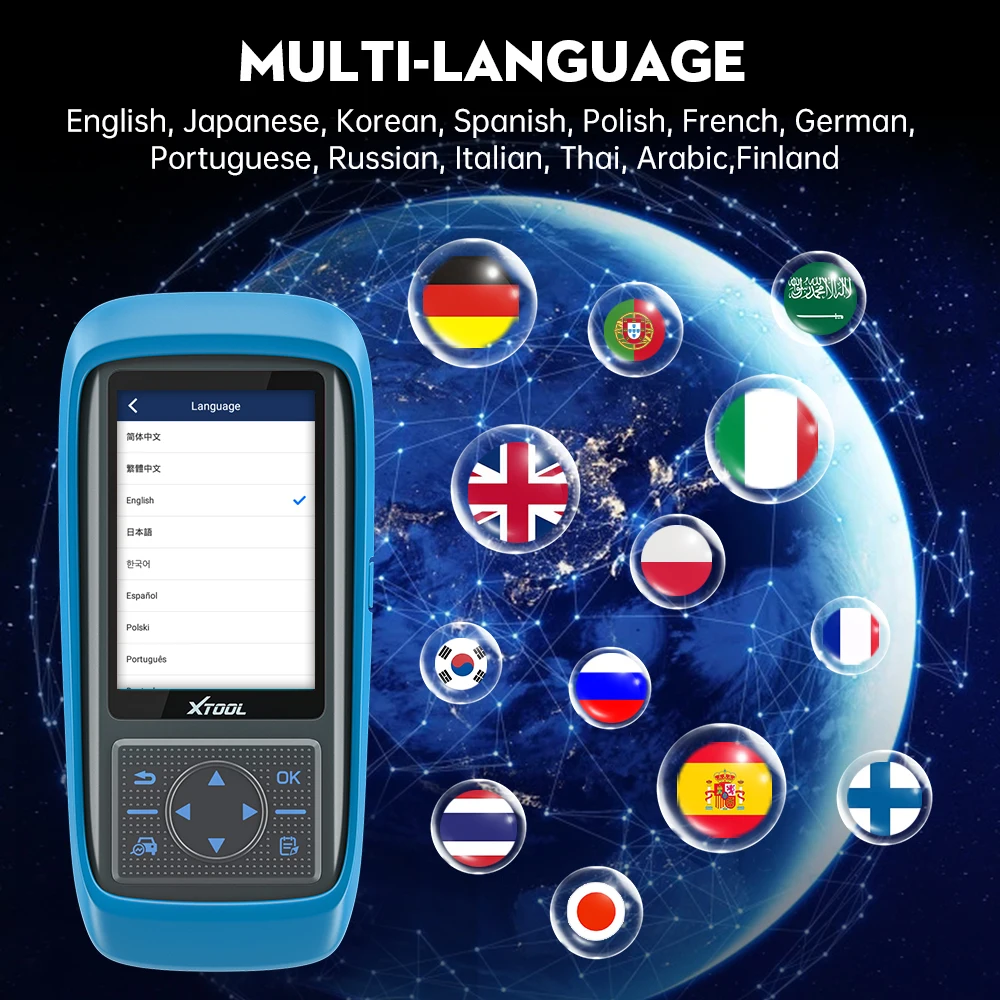 XTOOL PS701 Pro Professional Diagnostic Tool for Japanese car with Active test for Isuzu for Toyota/Kia cars diagnostic machine