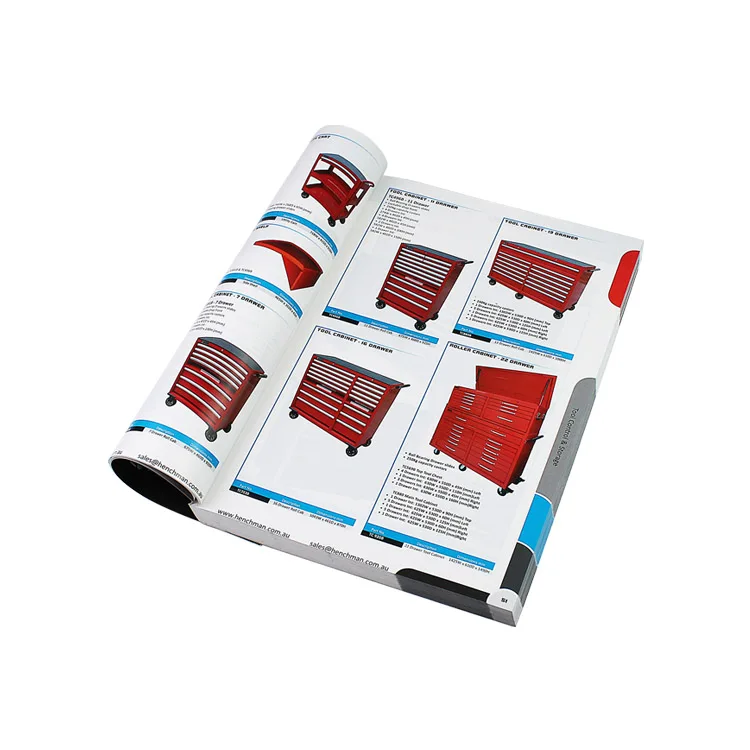 Custom Offset Printing Perfect Binding Brochures Company Catalog Softcover Children Publication Book Printing Service