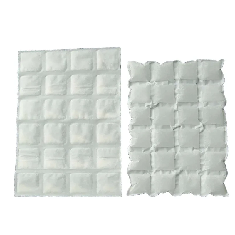 Reusable ice cube plastic bag Factory Price Plastic Ice Cube Pack Sheet For Food Delivery