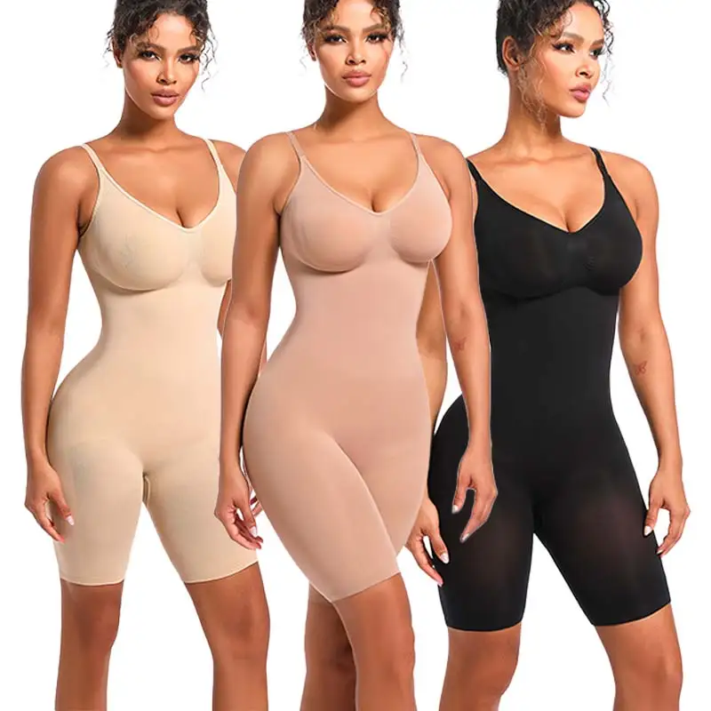 Wholesale Sculpt Touch Seamless Fajas Colombian Shapewear Bodysuit Tummy Control Slimmer Post Surgery Compression Body Shaper