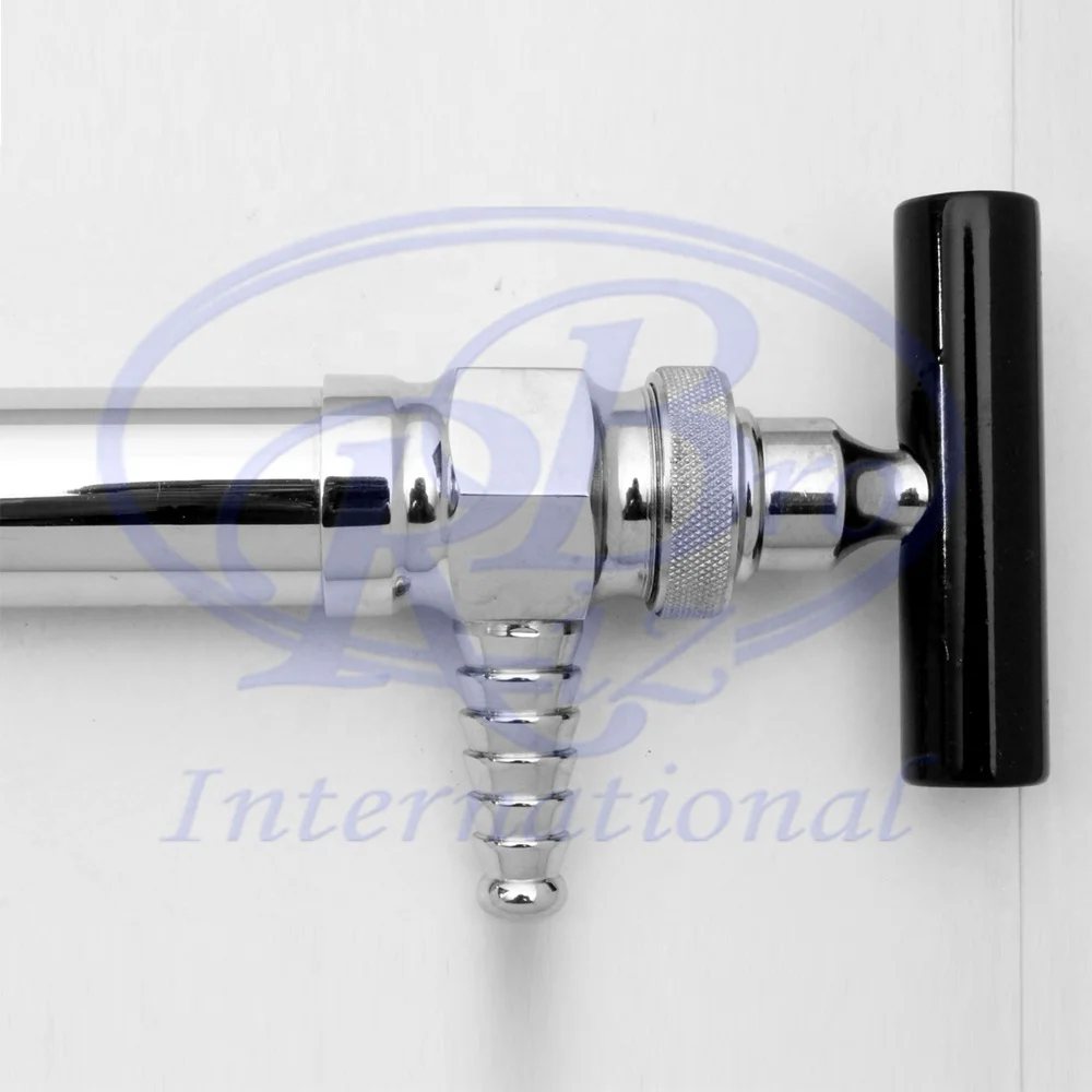 Stomach Pump Chrome Plated Brass for cows and horses Veterinary Instruments Stomach Pump Made Of German Quality Stainless Steel