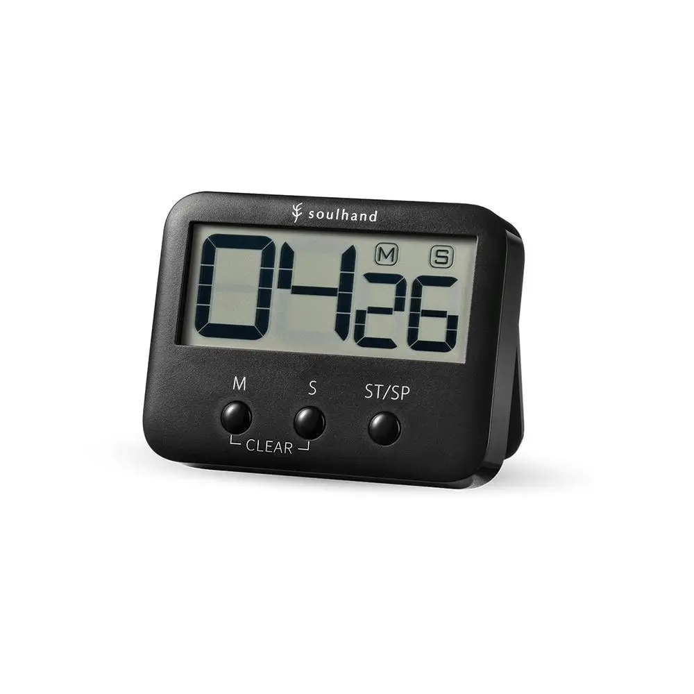 Factory Custom Multifunction Plastic Big Display Super Power Saving Cooking Timer Clock For Baking