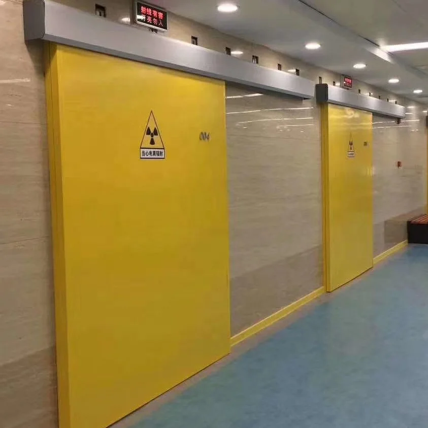 Качающийся CT Scan 8mmpb защита от излучения двери рентгеновское защитное покрытие