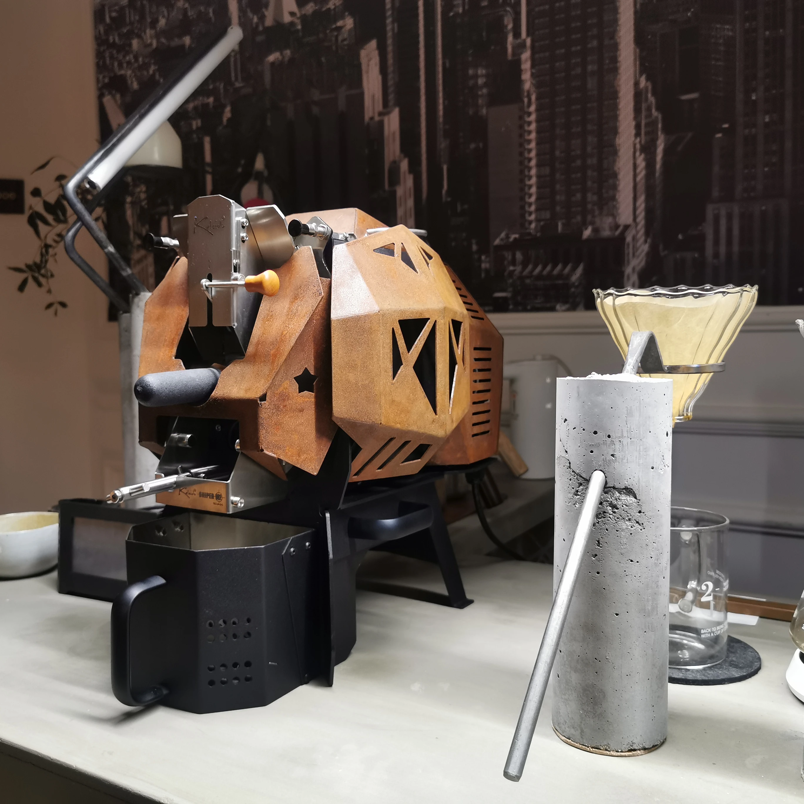 Заказной дизайн логотипа коммерческие воздушные кофейные жаровни 300 г для продажи