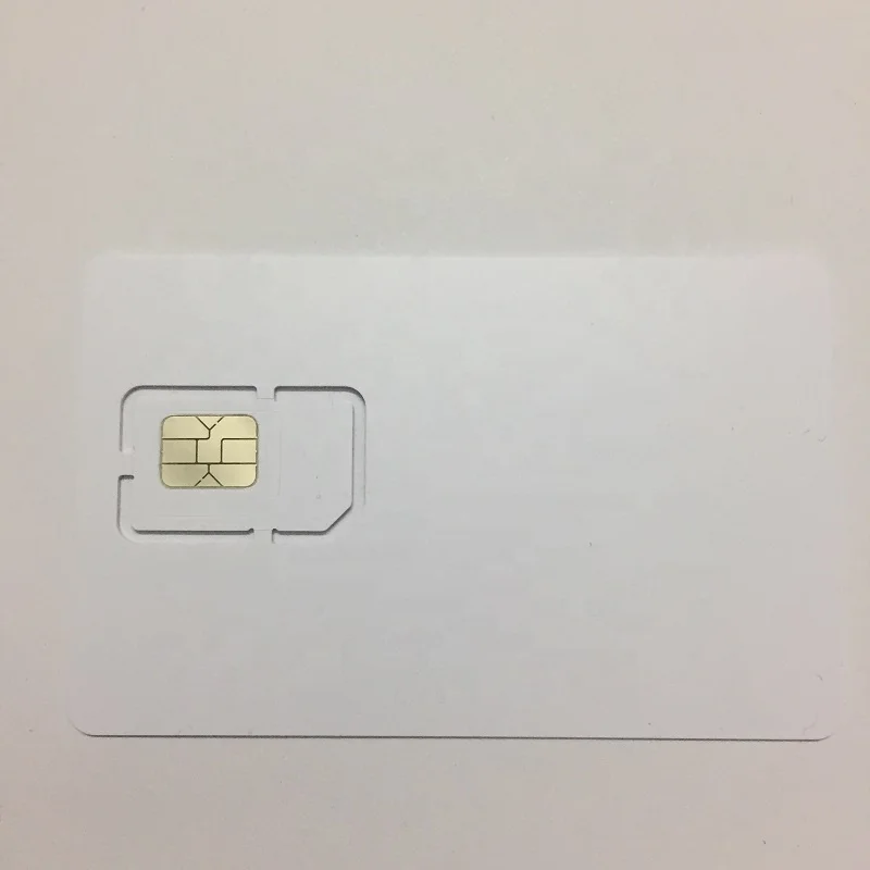 Программируемый Мобильный телефон с SIM-картой LTE USIM Milenge без рисунка белый ПВХ нано GSM чип сотовый цвет материал для печати