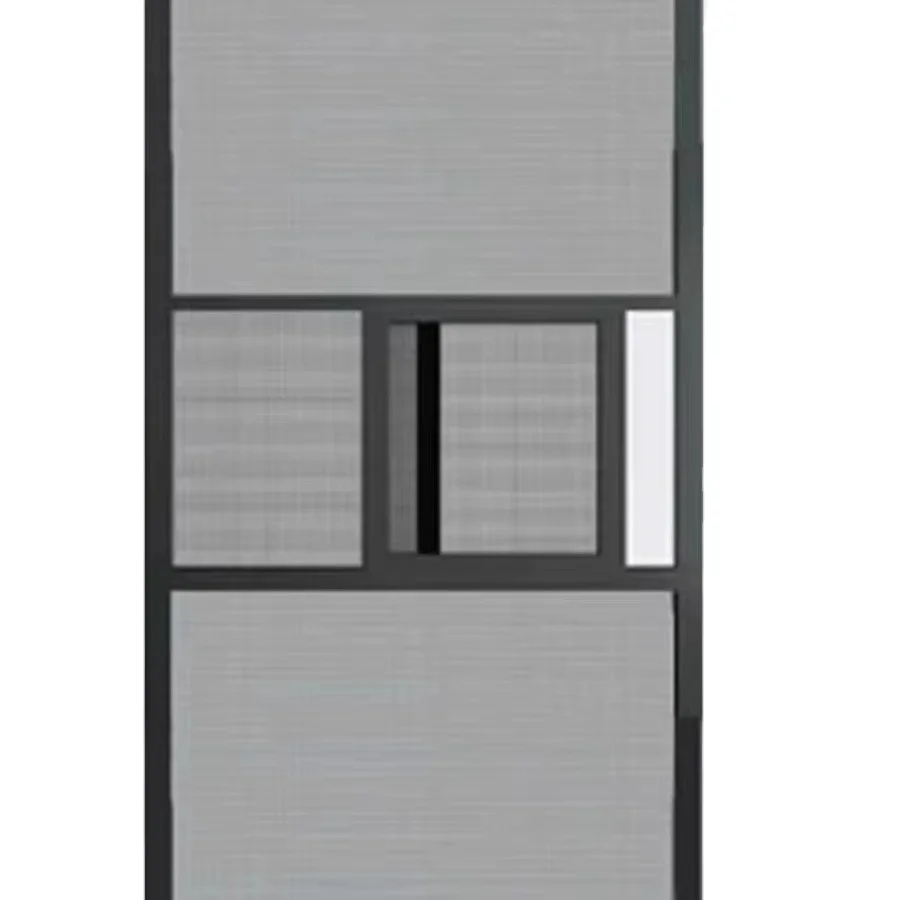 Aluminum alloy anti-theft screen window rodent and mosquito proof high transparency diamond mesh window