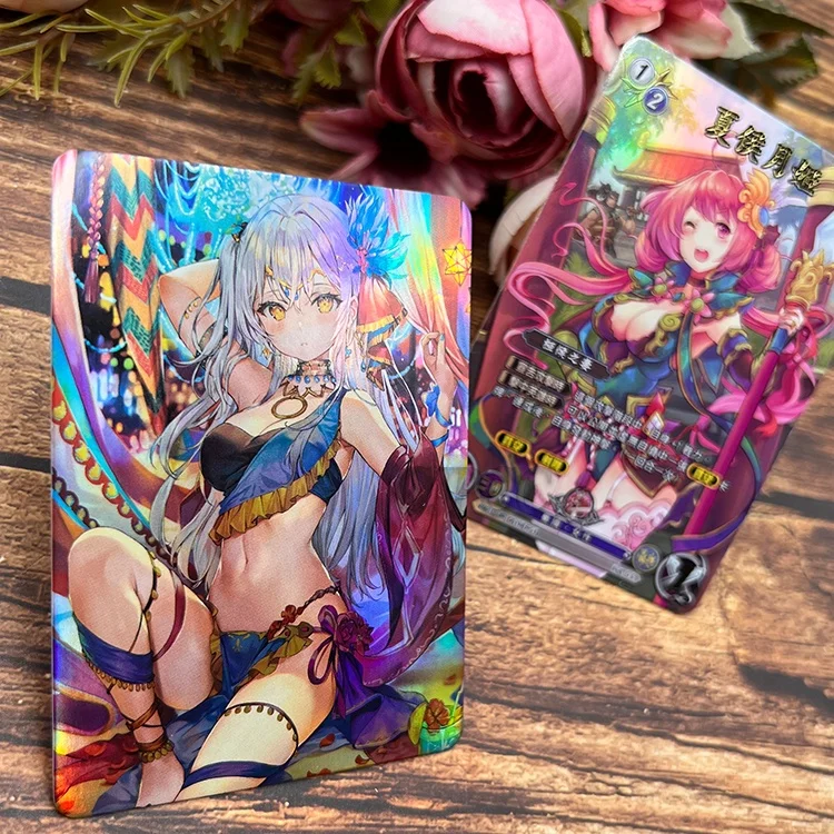 Custom Holographic Anime Cards High Quality Trading Cards Magic Card Game Printing