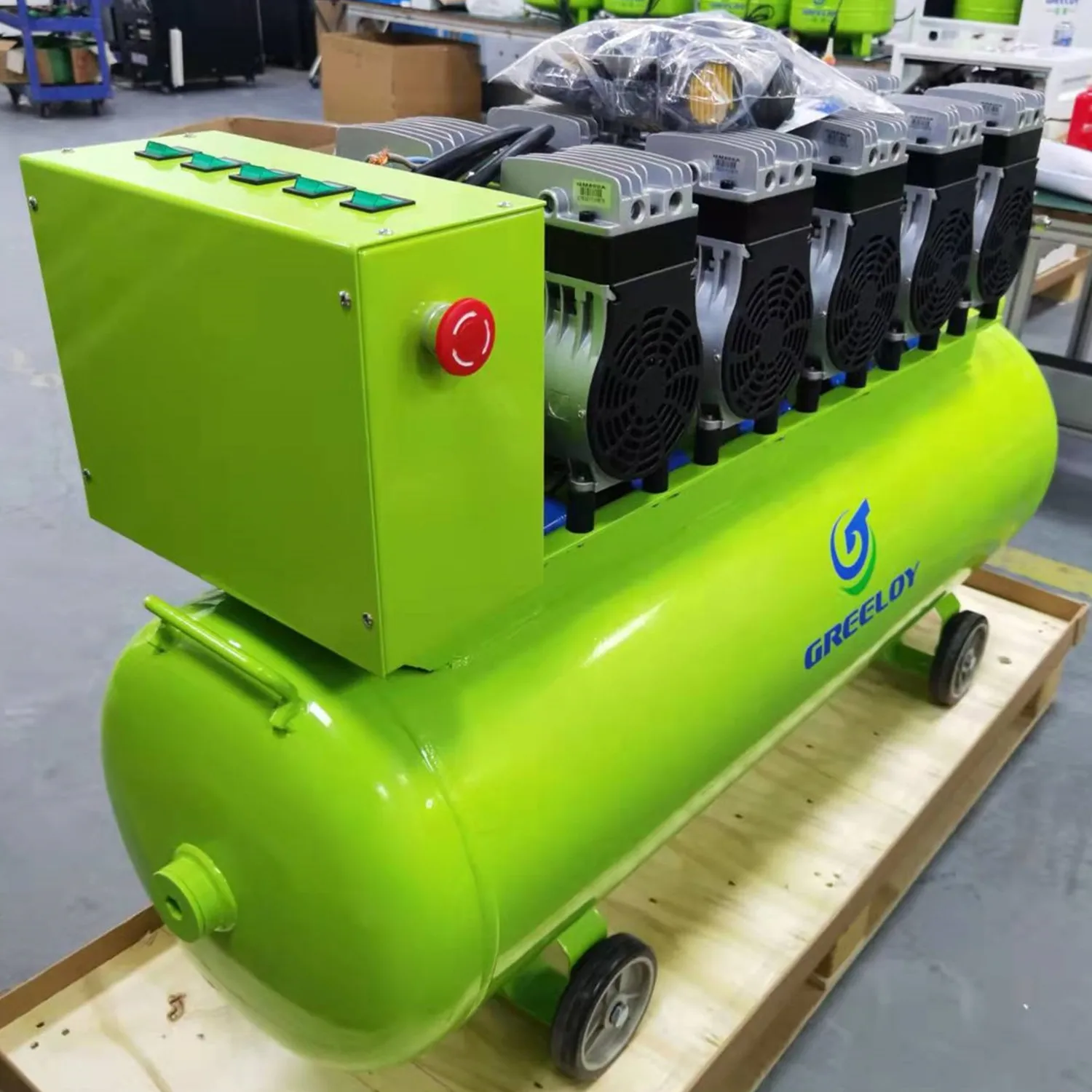 5Hp Silent Oil Free Air Compressor with 150L tank