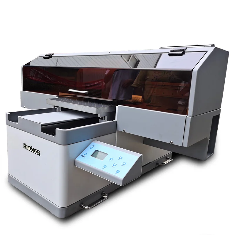 Digital a3 uv printer machine double heads xp600 30cm uv printer machine for printing trophy